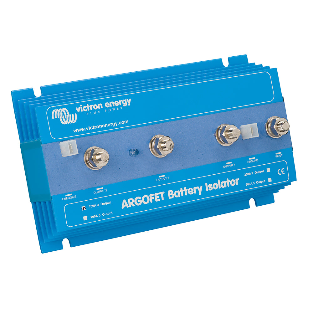 Victron ArgoFET Battery Isolator 100AMP 2 Batteries ARG100201020