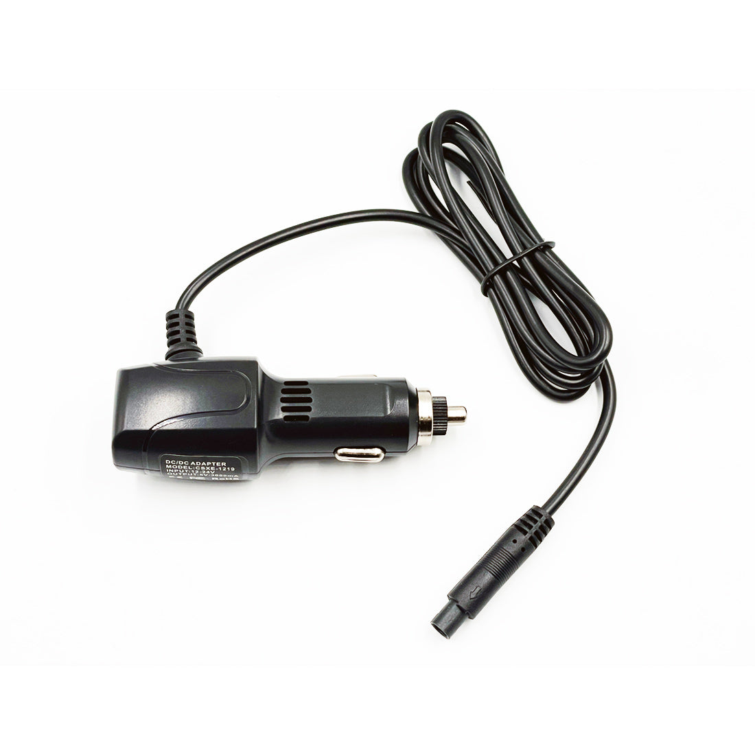 Acumen Cigarette Car Charger with XLR Plug – 12V Power Adapter for 5-Pin XLR Devices