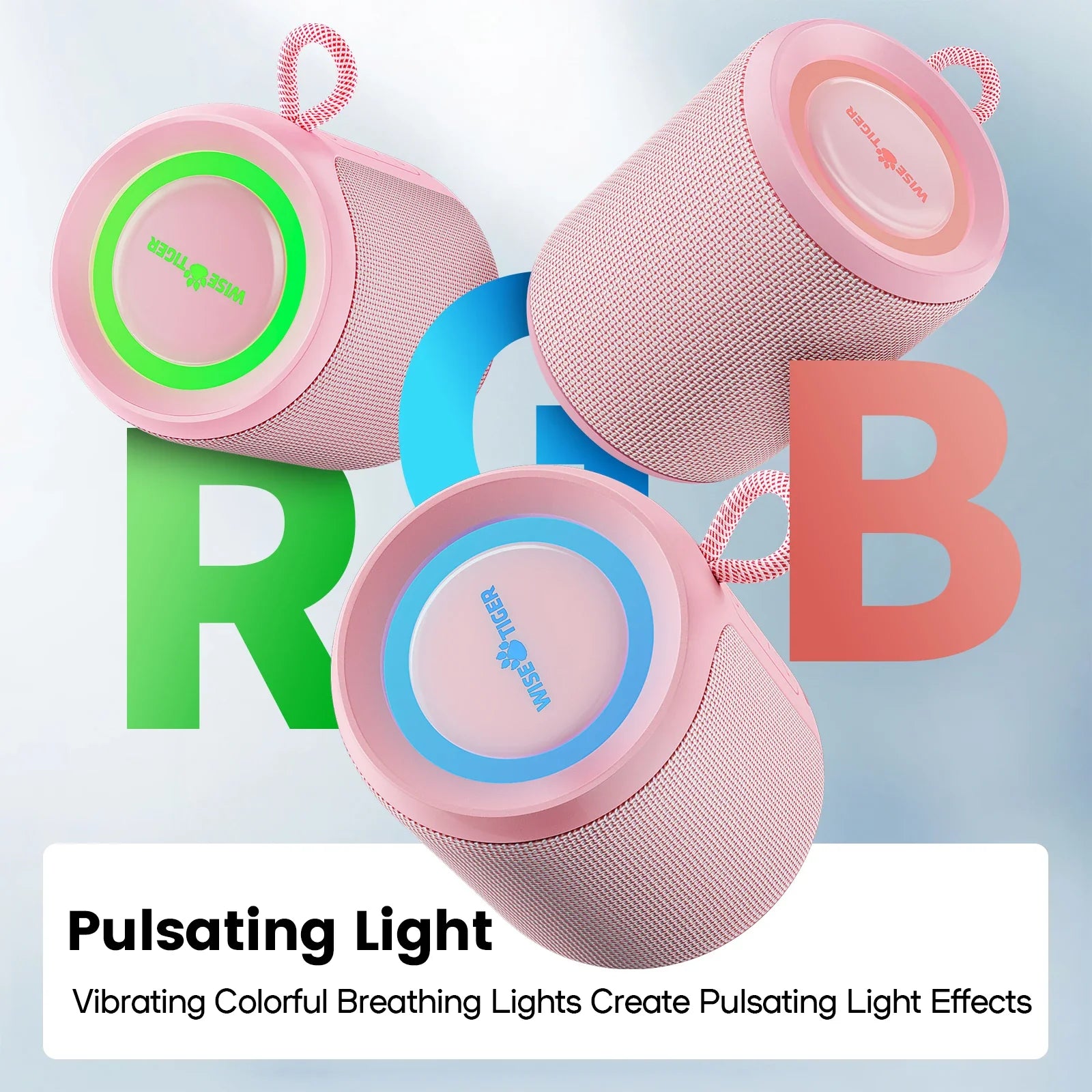 Wise Tiger P1S Portable Bluetooth Speaker – Waterproof, 25W