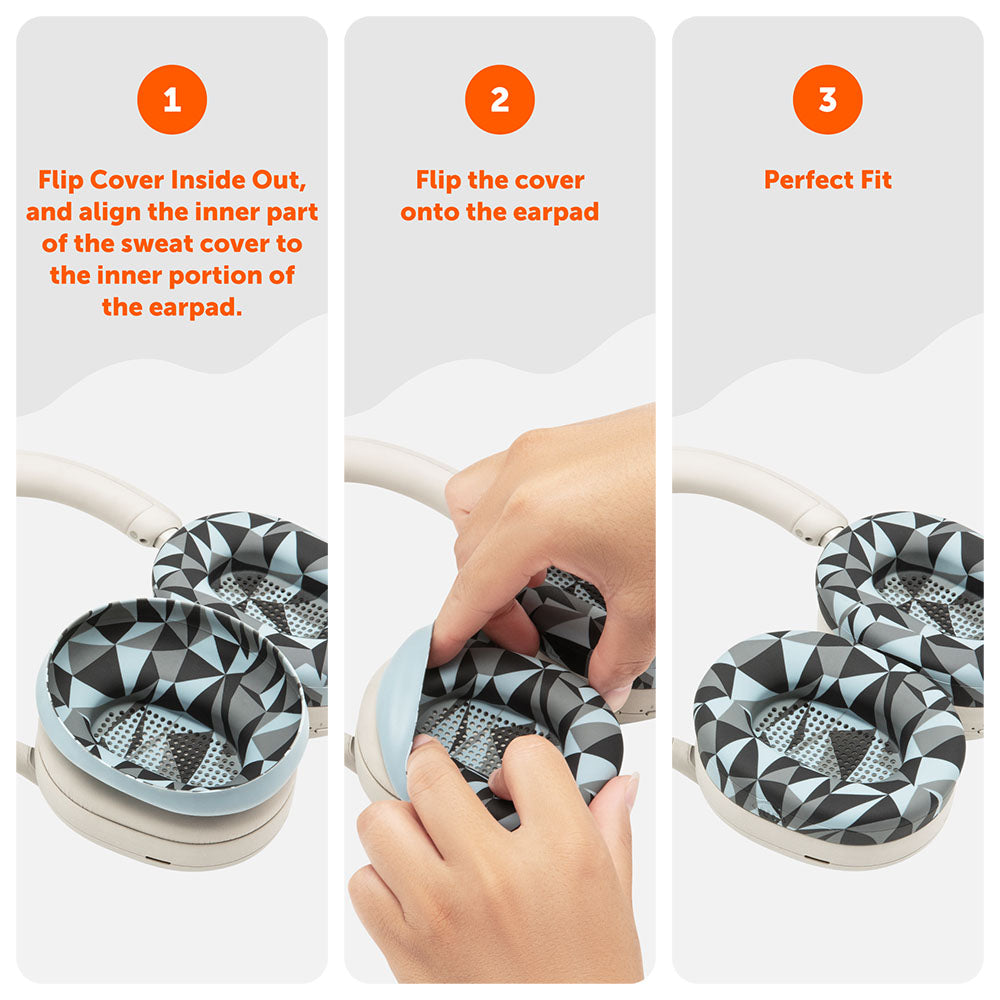 Sony WH-1000XM5 Earpad Sweat Covers - WC SweatZ