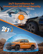 Acumen The Legend 3CH Mirror – Triple-FHD Digital Rearview System with WiFi, GPS & Night Vision