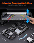 XR10 Pro 4K Front & 2.5K Rear Cameras, 10" IPS Touchscreen with Built-in Wi-Fi