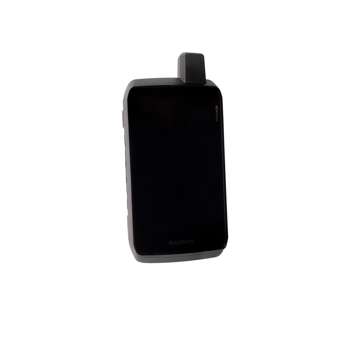 Black Montana 710i device with 'Garmin' branding on a white background
