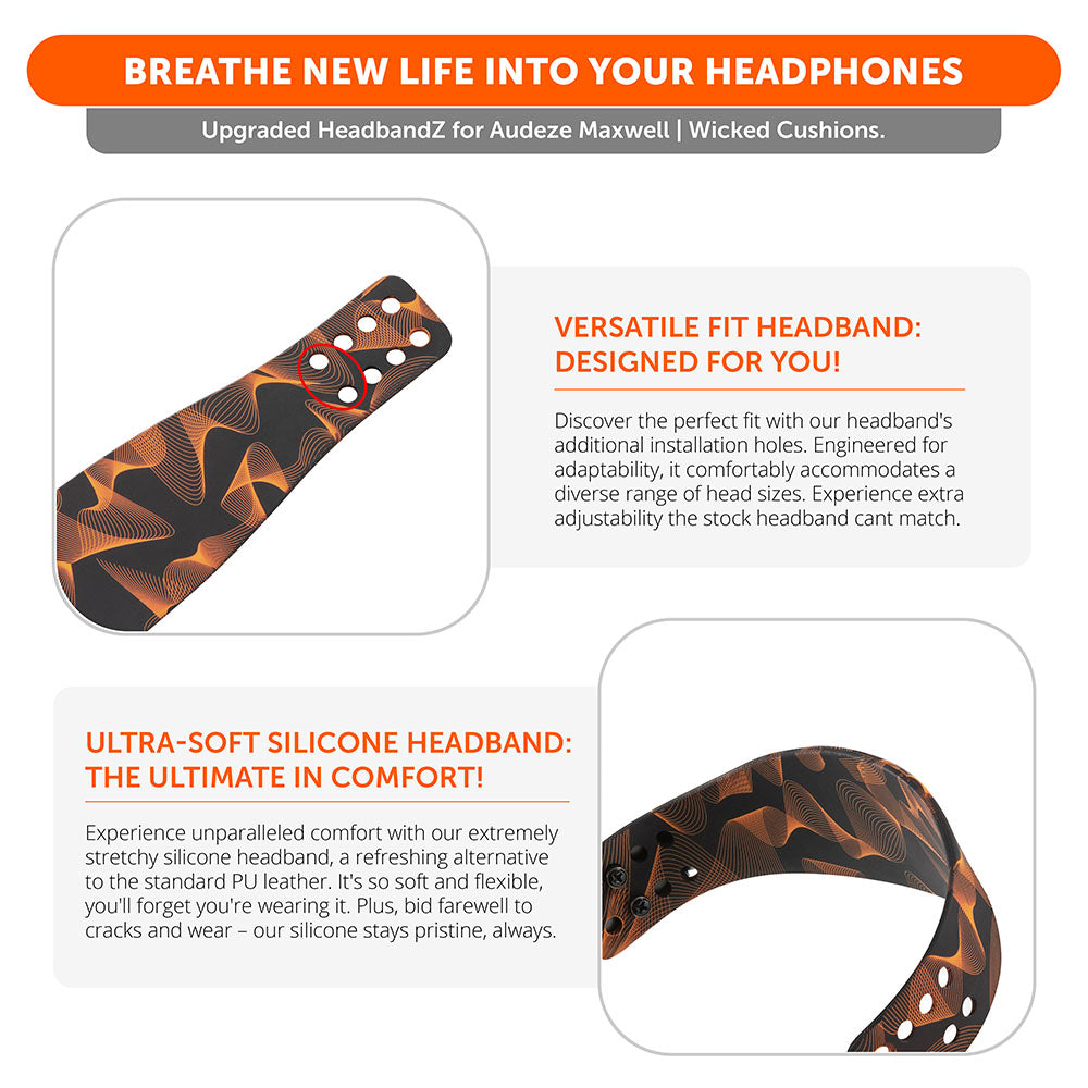 WC Silicone HeadbandZ for Audeze Maxwell