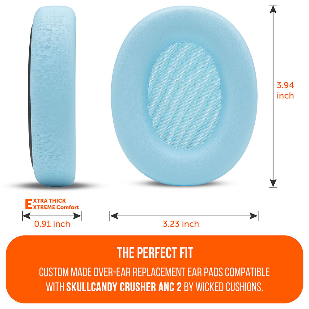 Upgraded Skullcandy Crusher ANC 2 Earpads - WC PadZ Crusher ANC 2