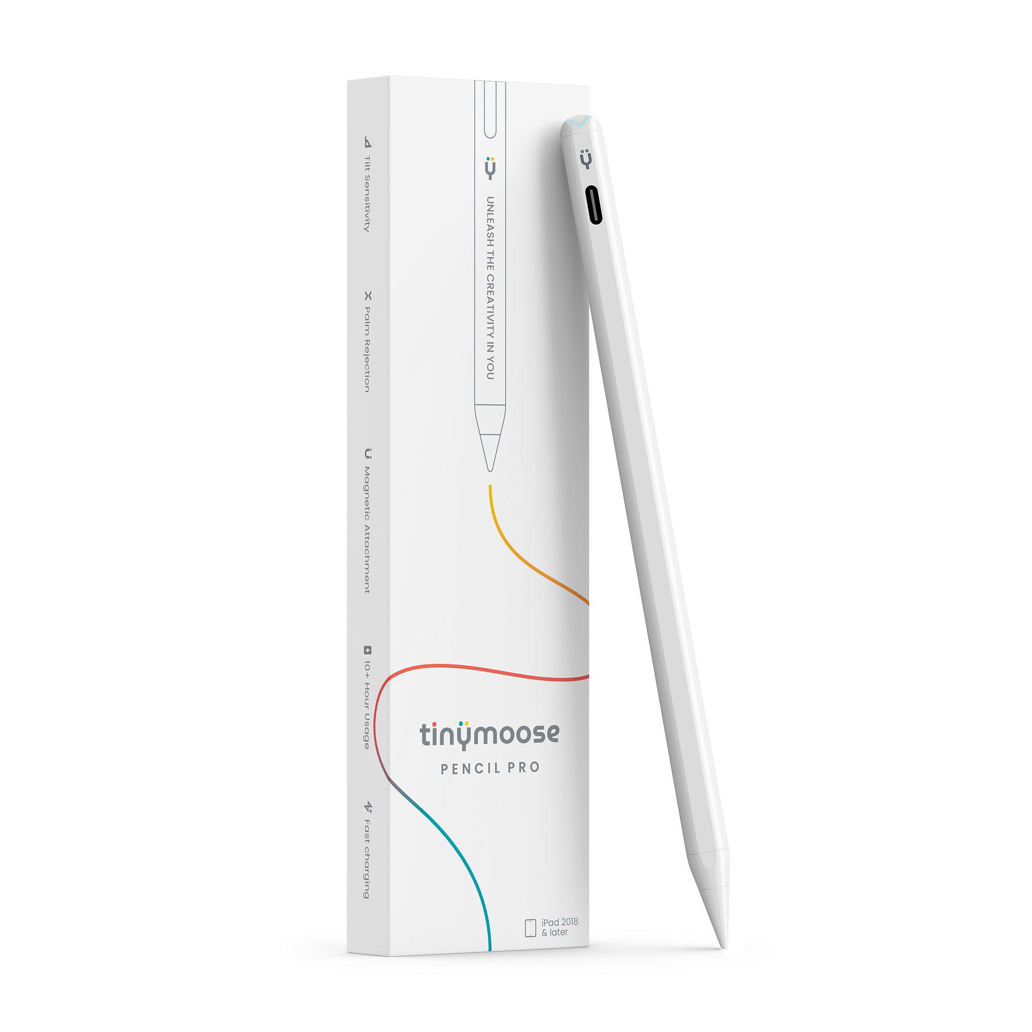 Pencil Pro  - With USB-C Charging | Pearl White