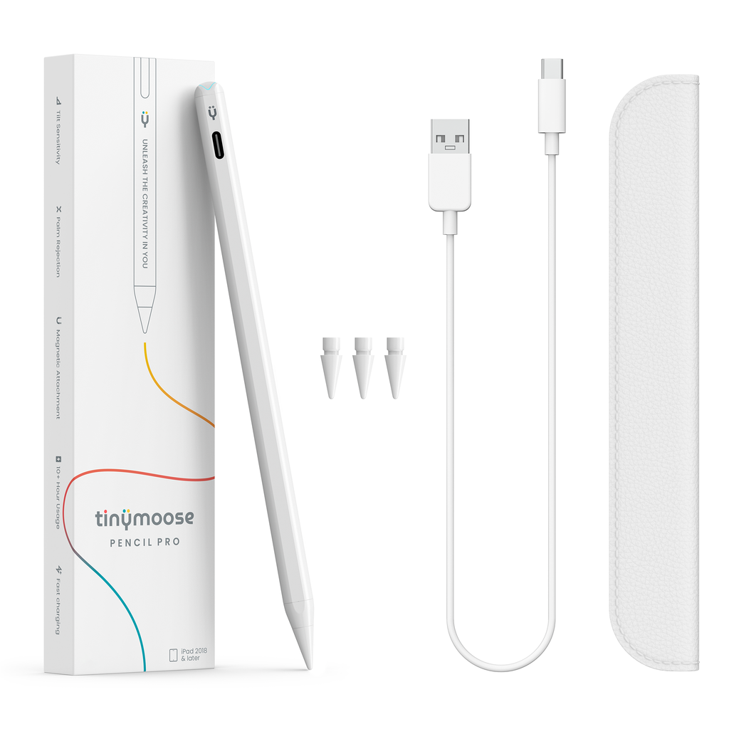 Pencil Pro  - With USB-C Charging | Pearl White