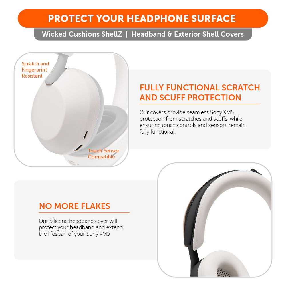 Sony XM5 Protective Shell Cover - WC ShellZ XM5