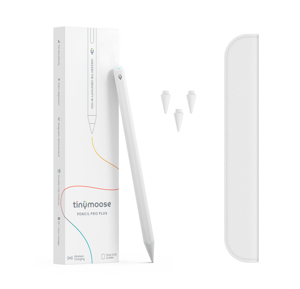 Pencil Pro Plus with Wireless Charging – Alpine White