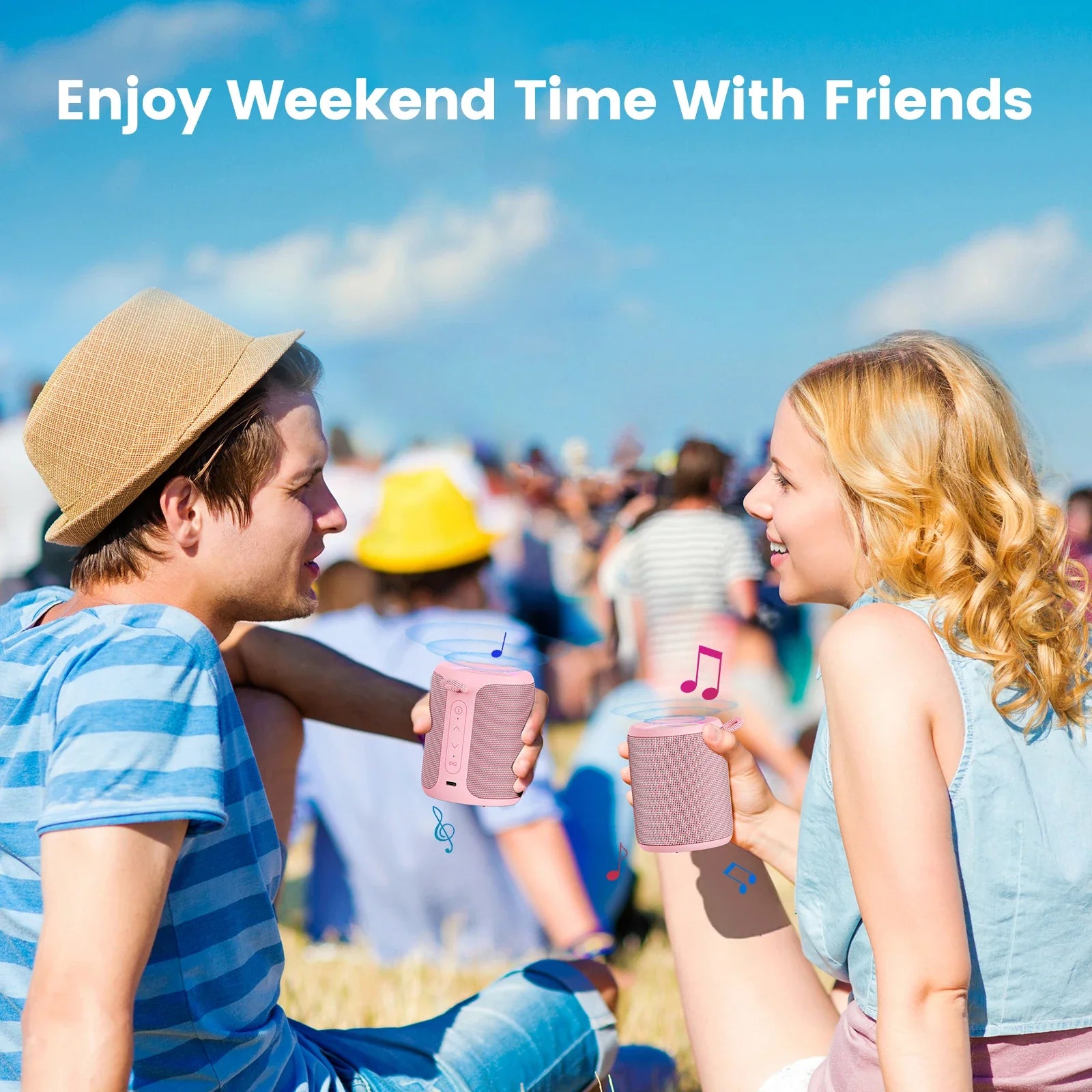 Wise Tiger P1S Portable Bluetooth Speaker – Waterproof, 25W