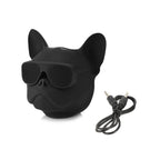 VBESTLIFE Dog-Shaped Bluetooth Speaker – Stereo Subwoofer with Radio & USB Playback