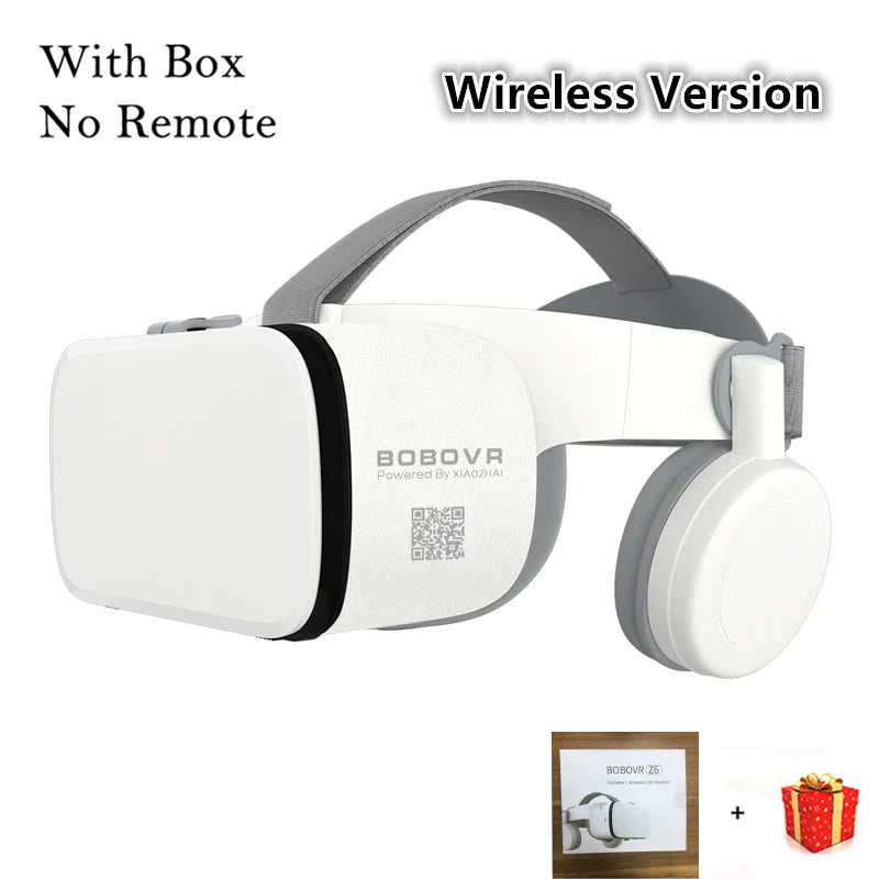 AyeBeau BOBOVR Z6 Wireless VR Headset with Built-in Stereo Headphones