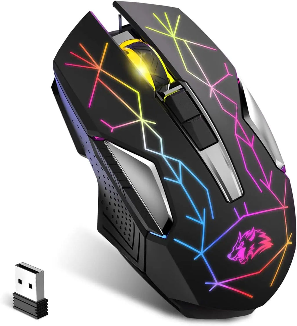 ZIYOULANG X18 Wireless Rechargeable Gaming Mouse – 2400 DPI