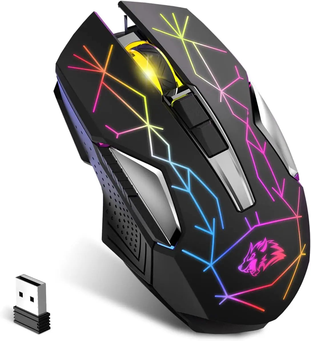 ZIYOULANG X18 Wireless Rechargeable Gaming Mouse – 2400 DPI