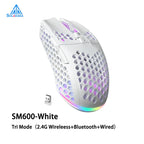 AULA Tri-Mode Wireless Bluetooth Gaming Mouse – 8,000 DPI