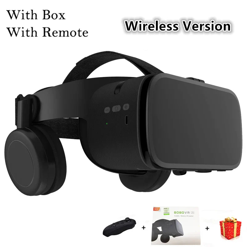 AyeBeau BOBOVR Z6 Wireless VR Headset with Built-in Stereo Headphones