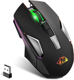 ZIYOULANG X18 Wireless Rechargeable Gaming Mouse – 2400 DPI