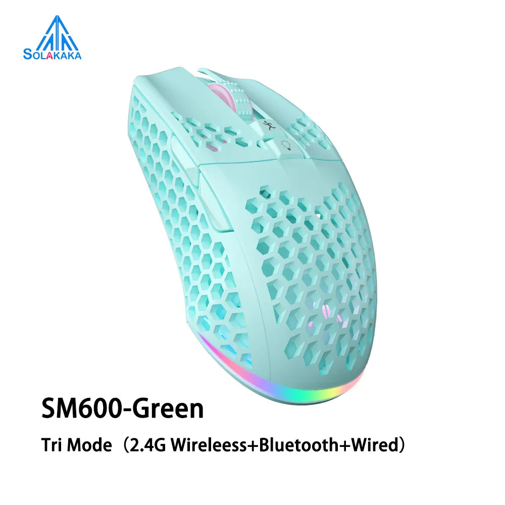 AULA Tri-Mode Wireless Bluetooth Gaming Mouse – 8,000 DPI