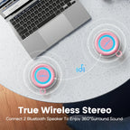 Wise Tiger P1S Portable Bluetooth Speaker – Waterproof, 25W