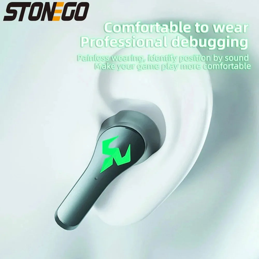 STONEGO True Wireless Earbuds – Bluetooth 5.2, ANC & Waterproof