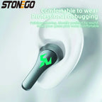 STONEGO True Wireless Earbuds – Bluetooth 5.2, ANC & Waterproof