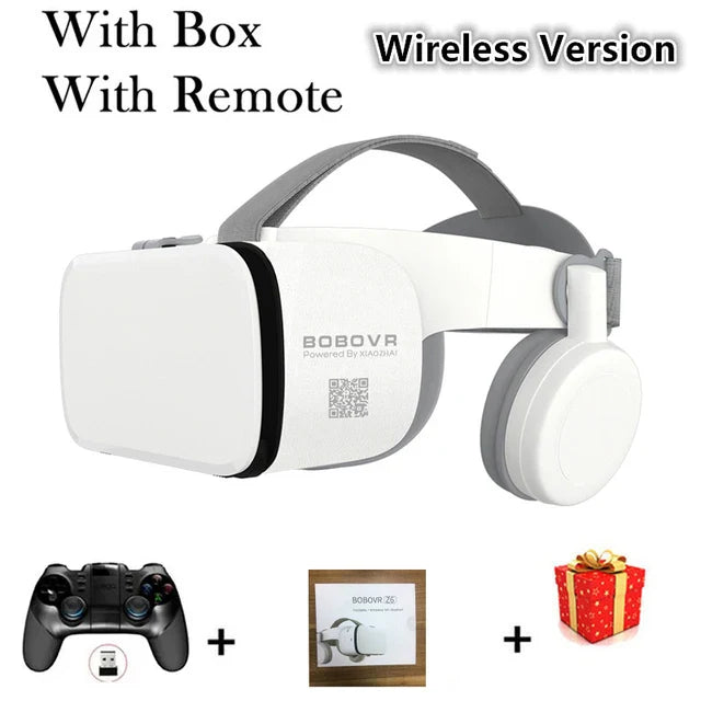 AyeBeau BOBOVR Z6 Wireless VR Headset with Built-in Stereo Headphones