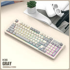 98-key Wireless Keyboard Rainbow Light