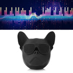 VBESTLIFE Dog-Shaped Bluetooth Speaker – Stereo Subwoofer with Radio & USB Playback