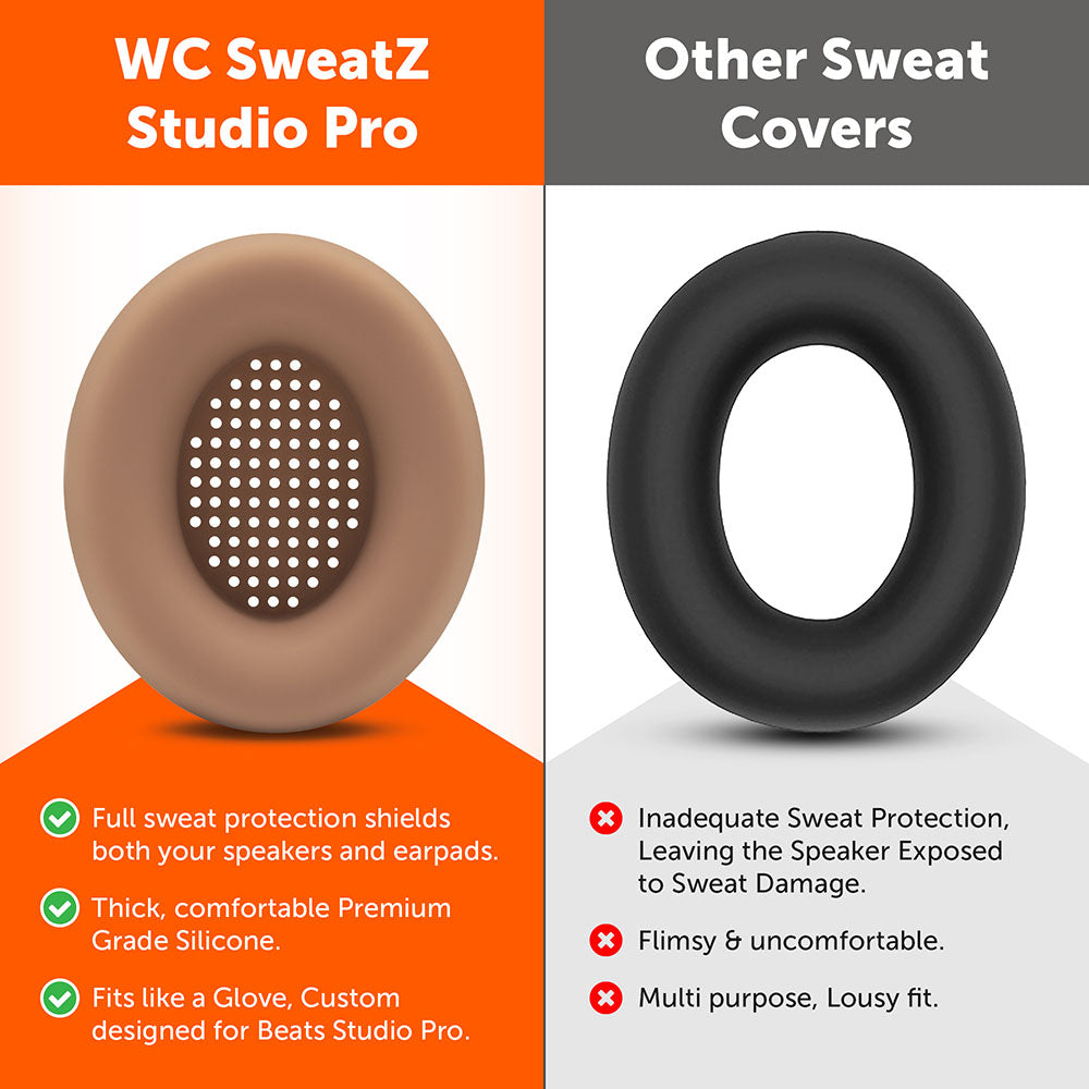 Beats Studio Pro Earpad Sweat Covers - WC SweatZ Studio Pro
