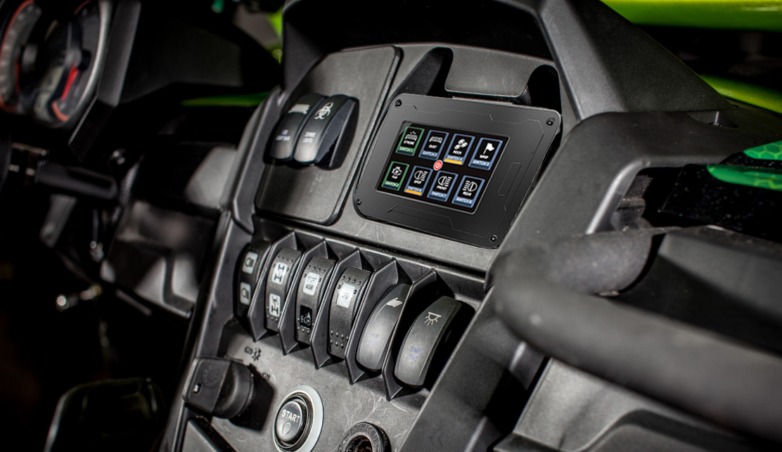 Acumen The Legend Panel – Smart Touchscreen Power Switch Control System with GPS Integration