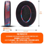 ATH M50X Earpads - Velour Hybrid