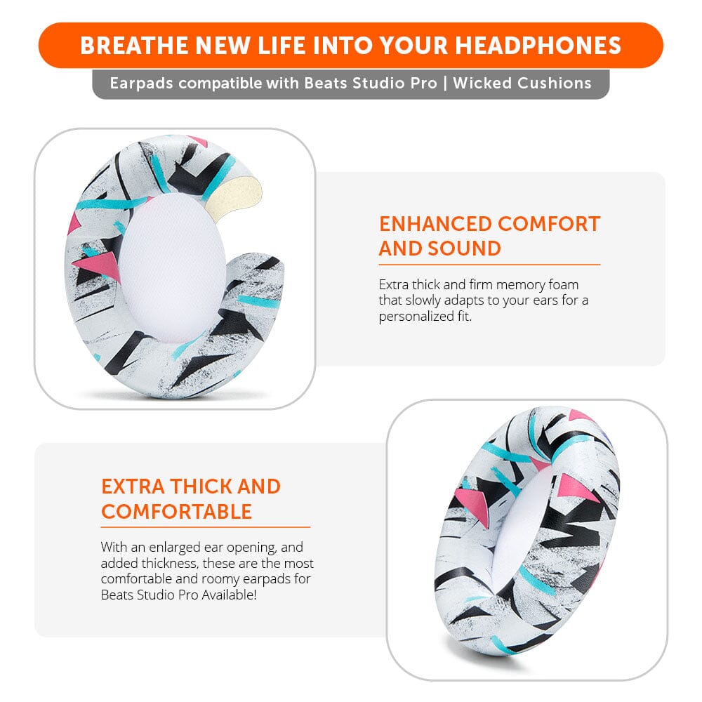 Beats Studio Pro Earpads by Wicked Cushions