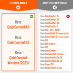 Bose QC45 Replacement Ear Pads