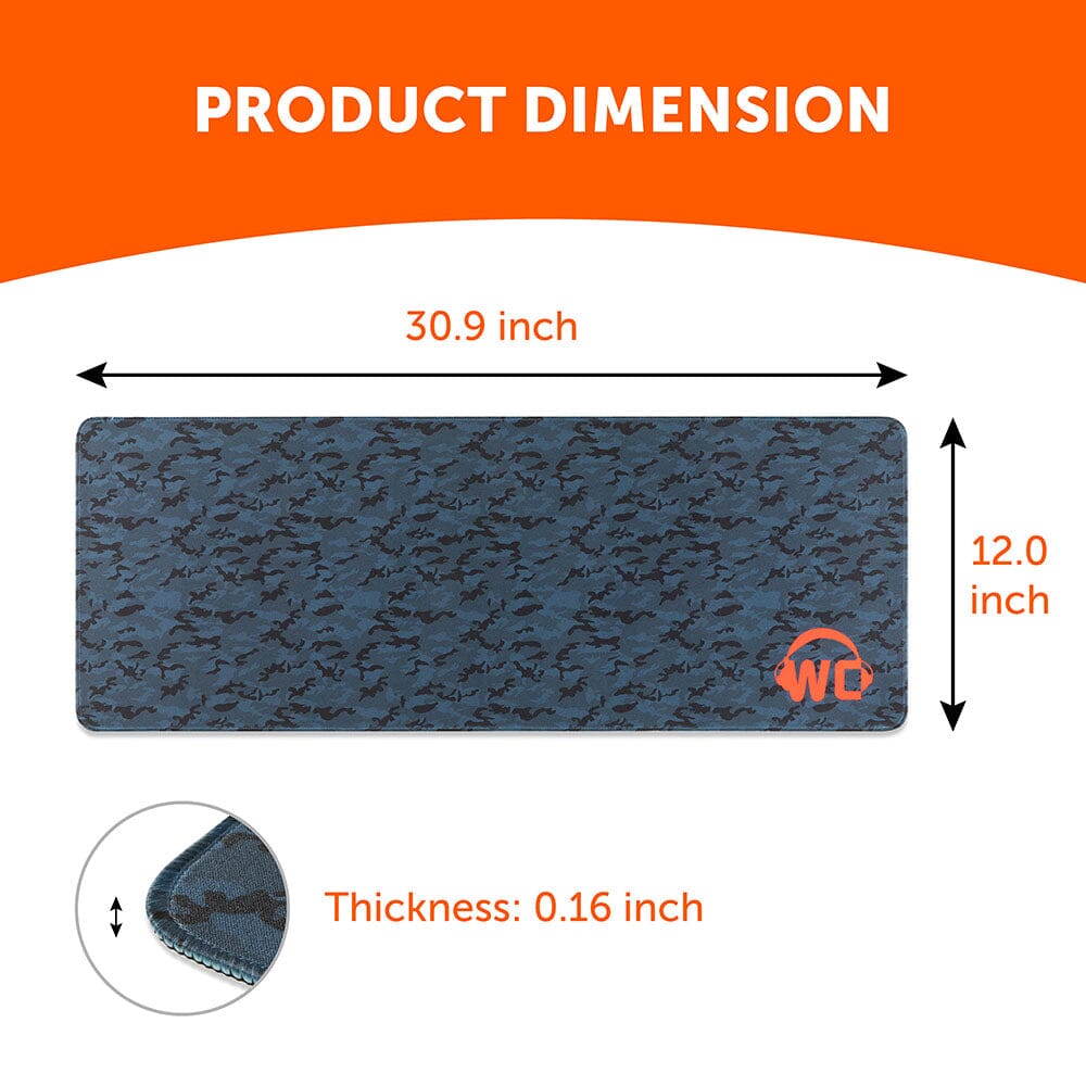Large Gaming Mousepad - WC MousepadZ