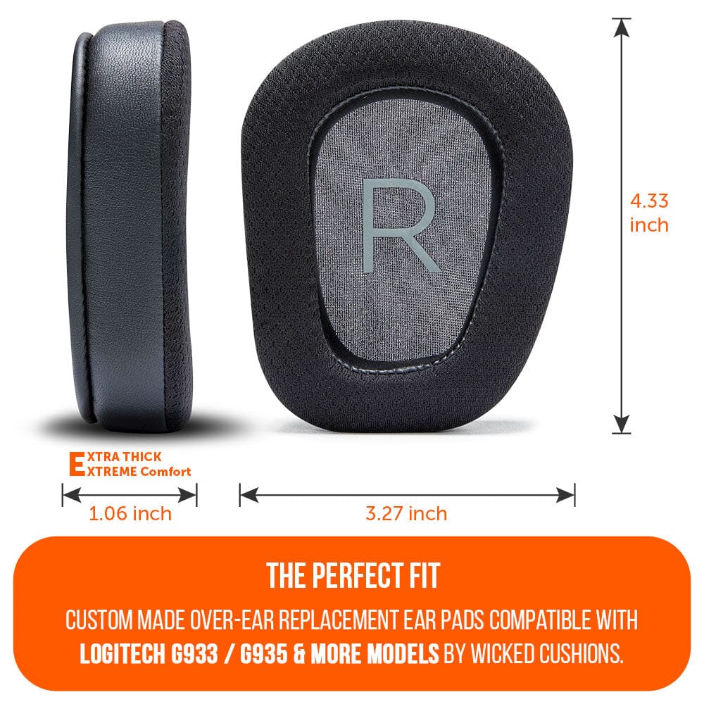 Logitech G933 / G935 & More Earpads - WC FreeZe Cooling Gel