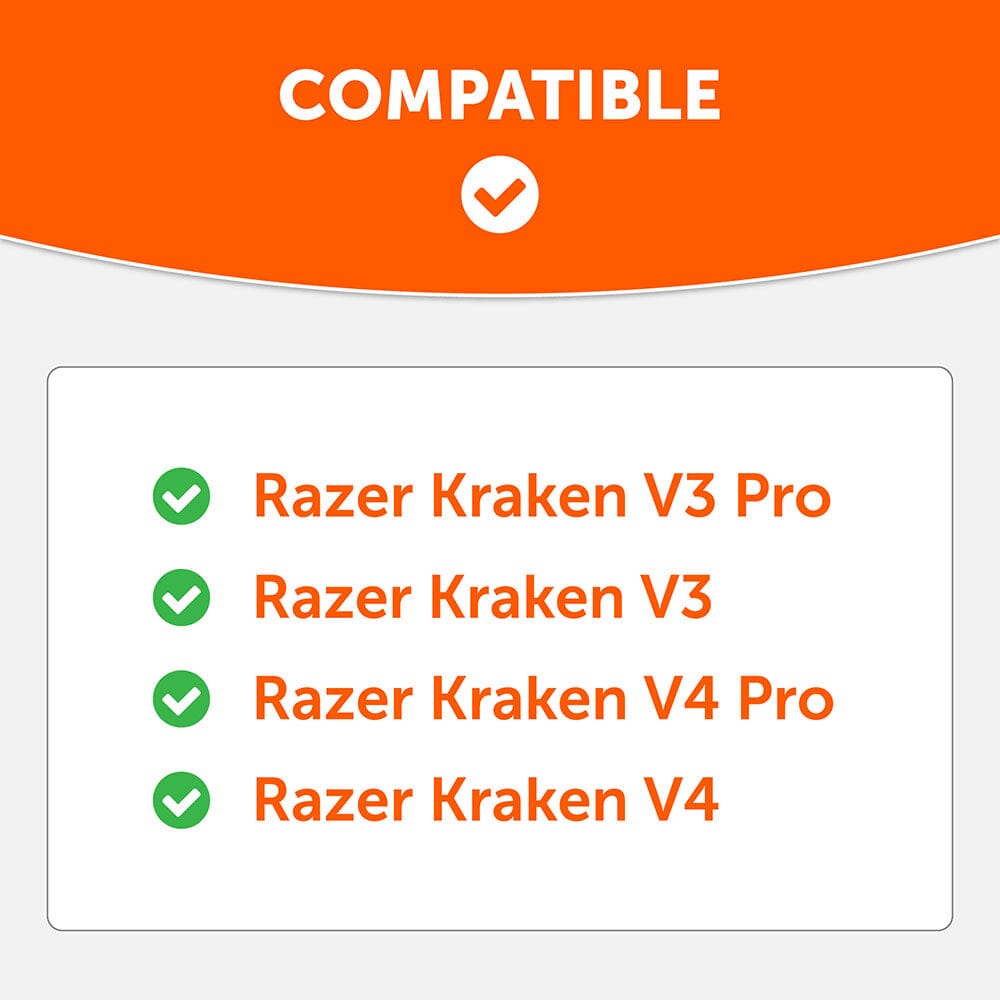 Razer Kraken V3, V3 Pro, V4 & V4 Pro Earpads - WC FreeZe Cooling Gel