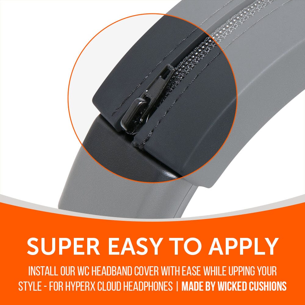 Silicone Headband Cover for HyperX Cloud Series Headphones - WC BandZ Cloud