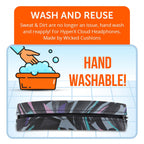 Silicone Headband Cover for HyperX Cloud Series Headphones - WC BandZ Cloud