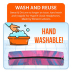 Silicone Headband Cover for HyperX Cloud Series Headphones - WC BandZ Cloud