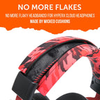 Silicone Headband Cover for HyperX Cloud Series Headphones - WC BandZ Cloud