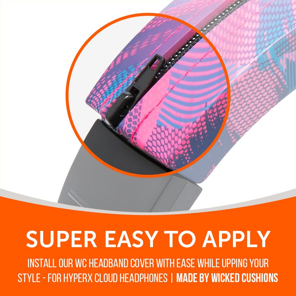 Silicone Headband Cover for HyperX Cloud Series Headphones - WC BandZ Cloud