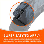 Silicone Headband Cover for HyperX Cloud Series Headphones - WC BandZ Cloud