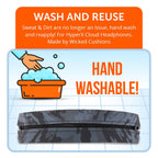 Silicone Headband Cover for HyperX Cloud Series Headphones - WC BandZ Cloud