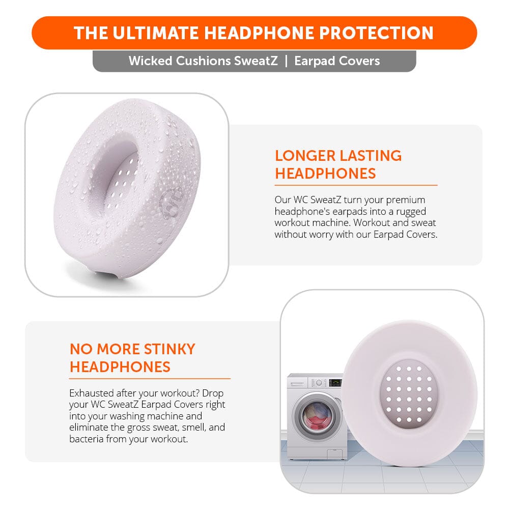 Small WC SweatZ Protective Headphone Earpad Covers