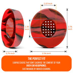 Small WC SweatZ Protective Headphone Earpad Covers