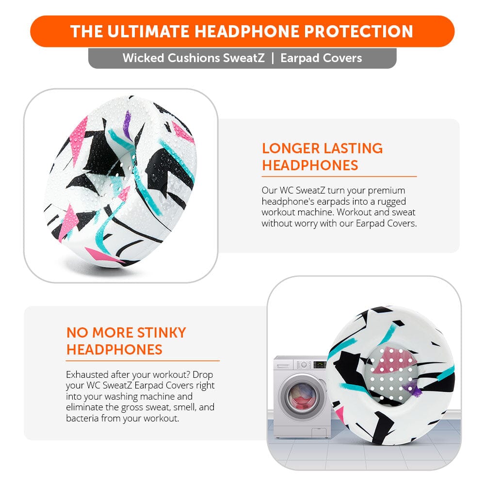 Small WC SweatZ Protective Headphone Earpad Covers