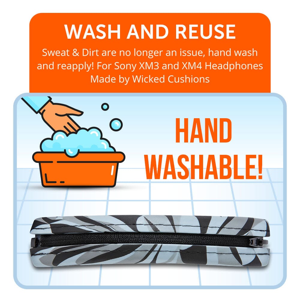 Sony XM3 & XM4 Silicone Headband Cover - WC BandZ XM3 & XM4