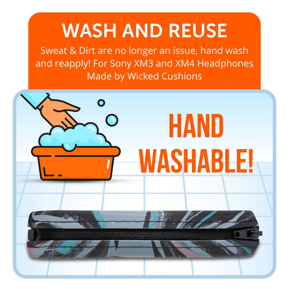 Sony XM3 & XM4 Silicone Headband Cover - WC BandZ XM3 & XM4