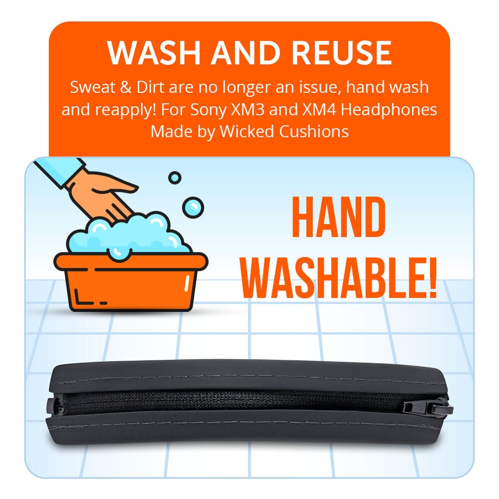 Sony XM3 & XM4 Silicone Headband Cover - WC BandZ XM3 & XM4