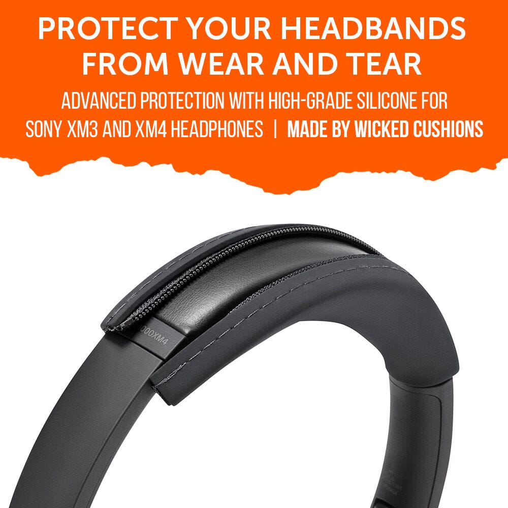 Sony XM3 & XM4 Silicone Headband Cover - WC BandZ XM3 & XM4